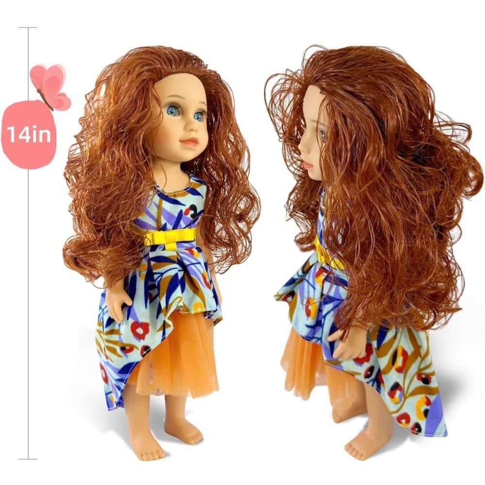 Doll American Toys Kids 14”  3+ Yrs Old Girl Fashion Realistic Doll Bernice SM